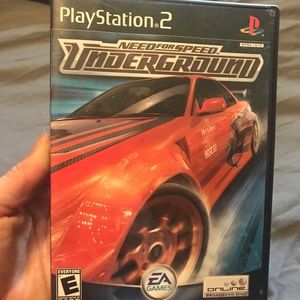“Need for Speed Underground” PlayStation 2
